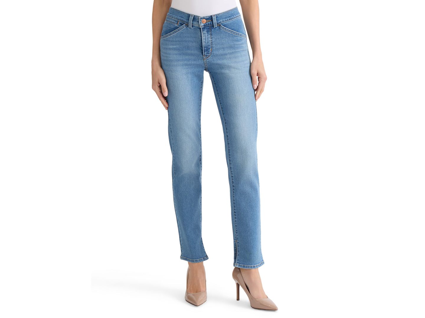 Женские джинсы Jones New York Ankle-Length Skinny, цвет: Варёный — фото 1