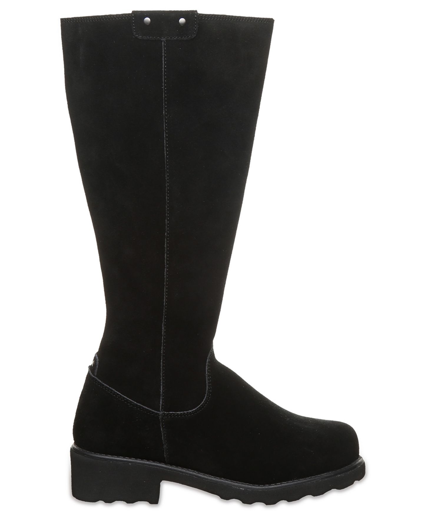 Женские ботинки BEARPAW Audrina Suede Knee-High, цвет: Чёрный — фото 2