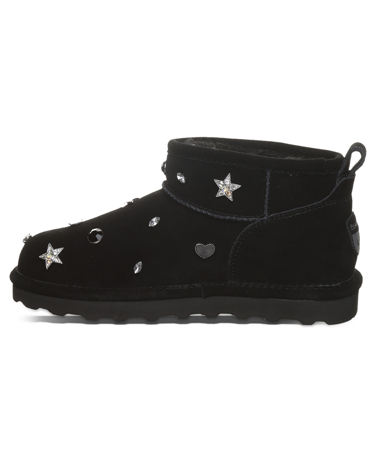 Bearpaw Women's Shorty Nova Studded Pull-On Ankle Booties