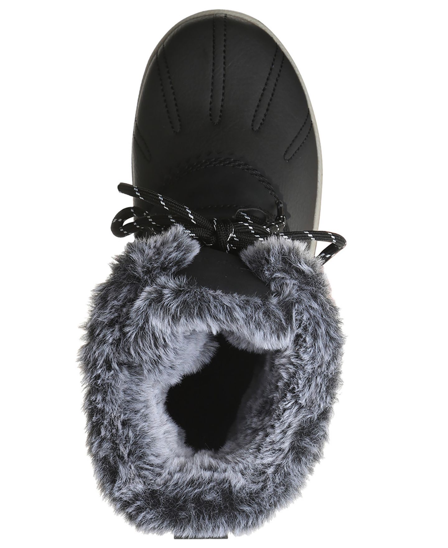 Женские ботинки BEARPAW Vivie Round Toe Wedge, цвет: Чёрный — фото 4