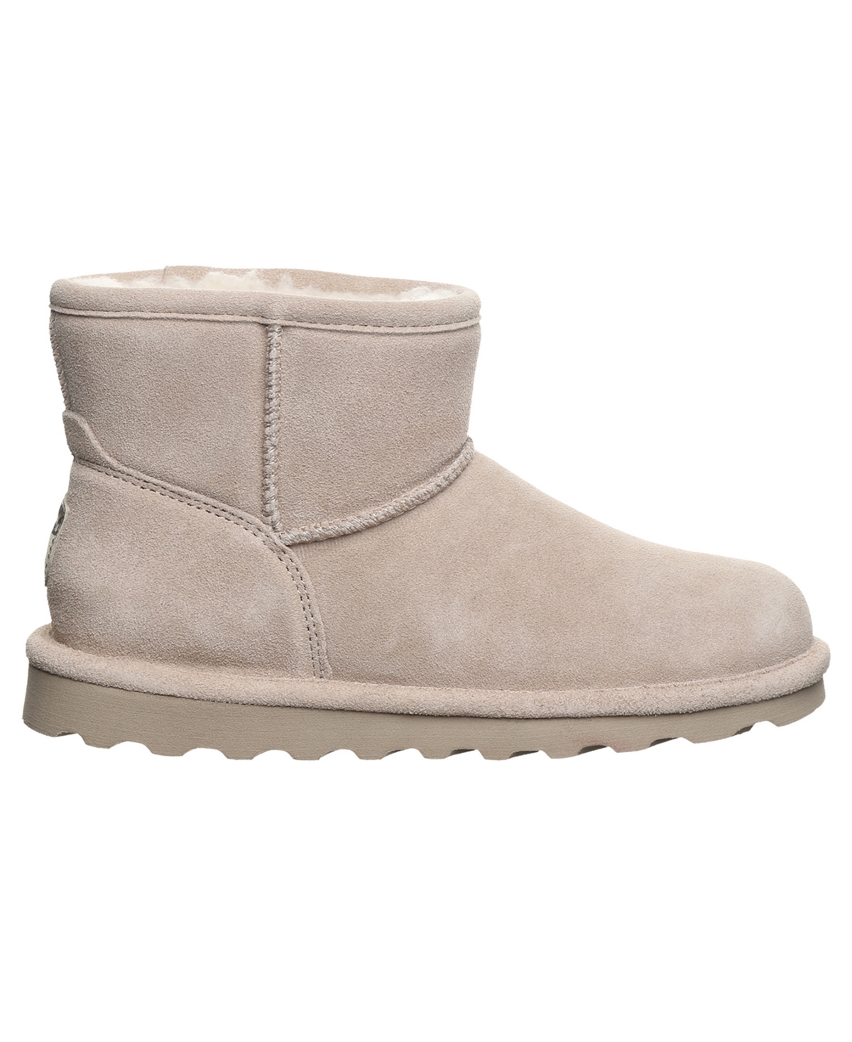 Bearpaw Women's Alyssa Solid Pull-on Ankle Boots In Mushroom