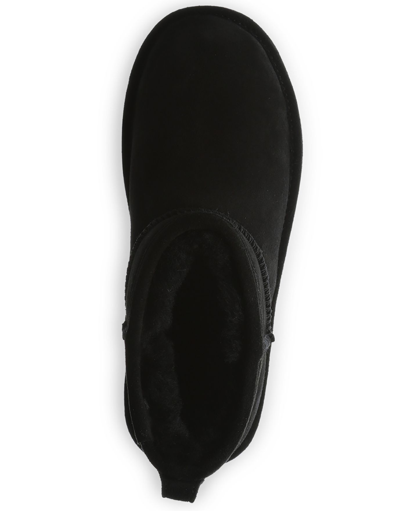 Женские ботинки BEARPAW Shorty Wide Short Round Toe Ankle Booties, цвет: Чёрный — фото 4