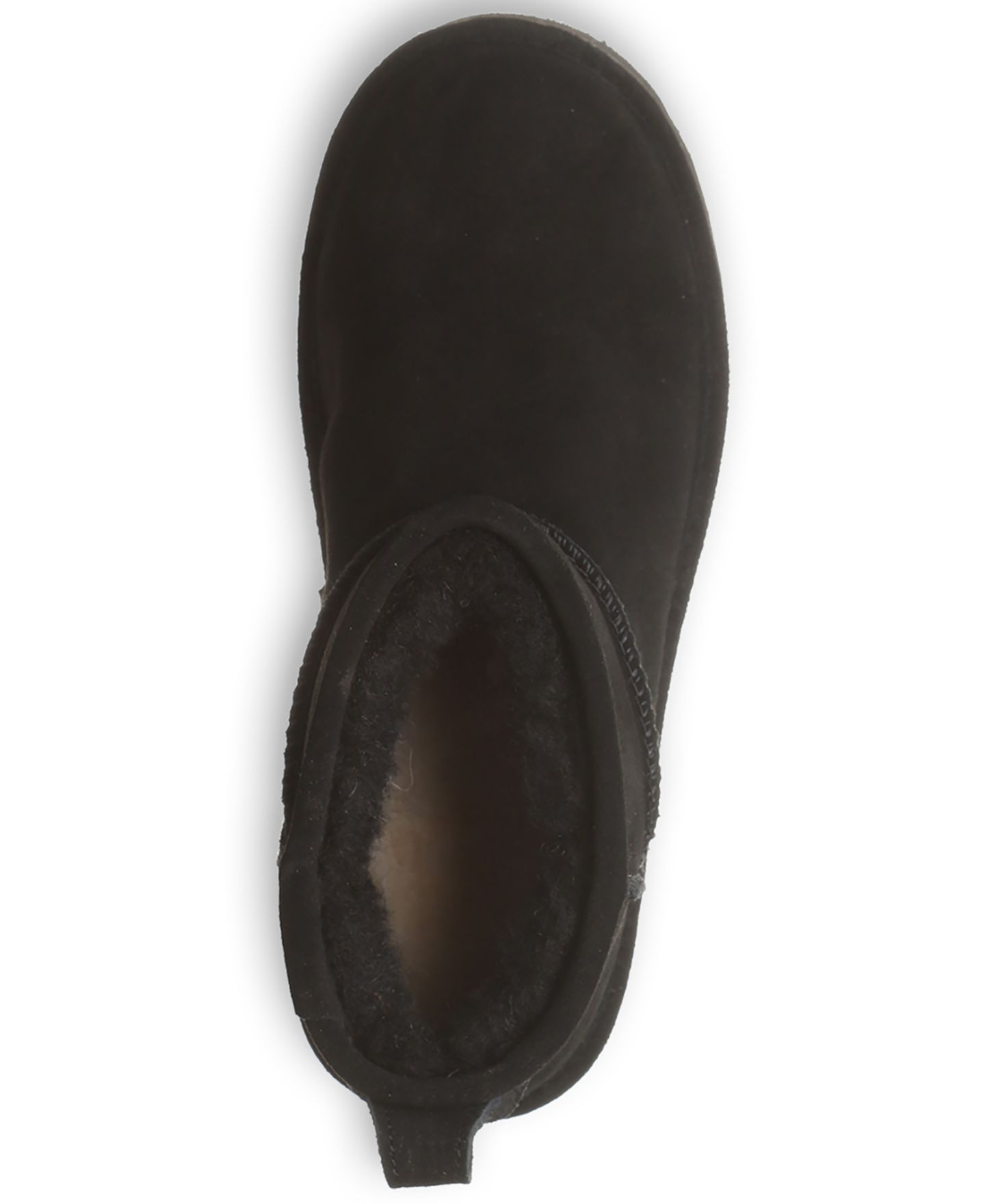 Женские короткие ботинки Bearpaw Retro Shorty на платформе без застёжки, цвет: Чёрный — фото 4