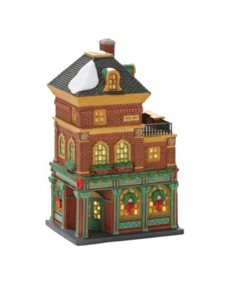 Christmas in the City Light-Up Murphy's Irish Pub Figurine