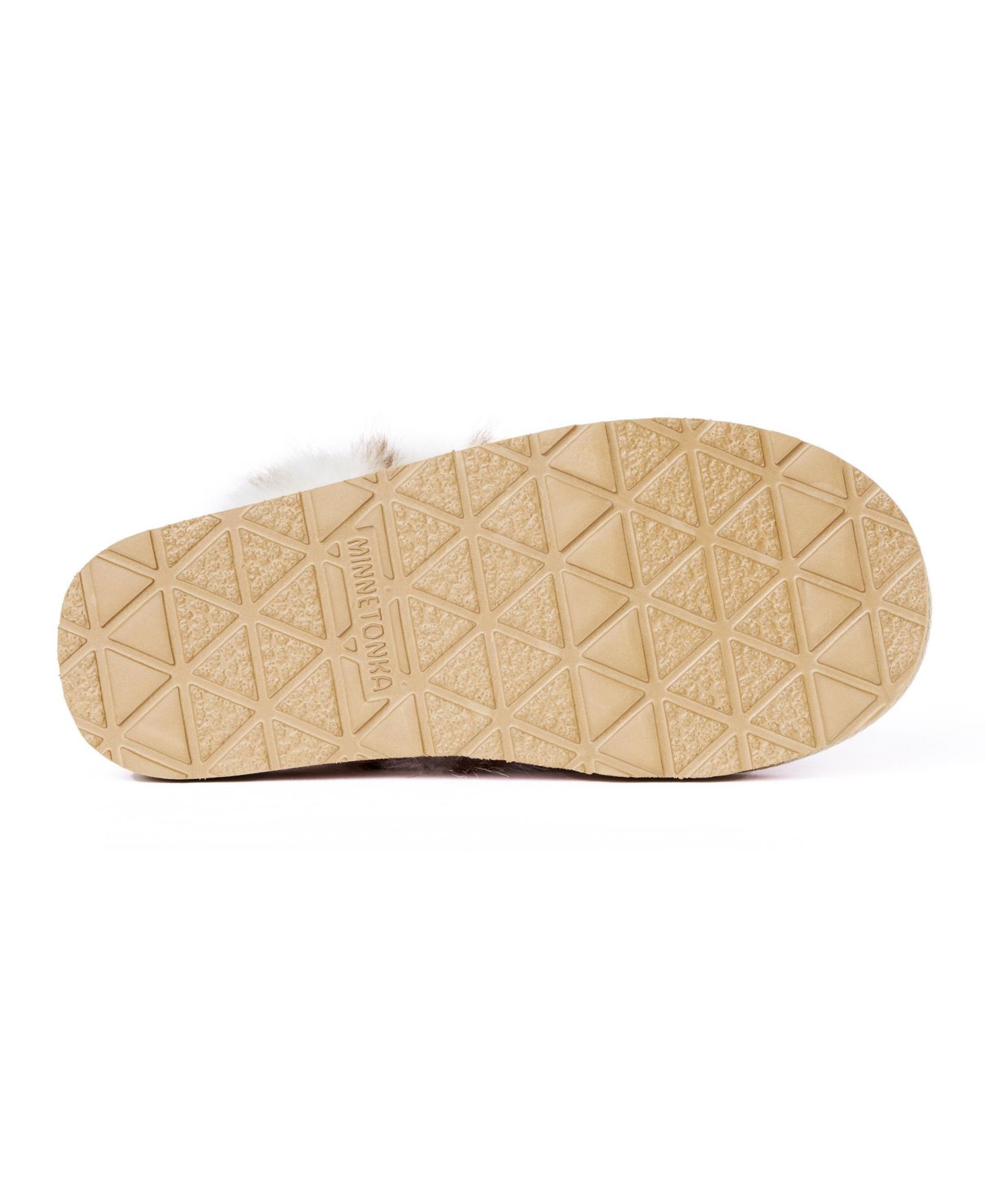 Женские тапочки Minnetonka Chesney Hi Slippers, цвет: Бежевый — фото 5