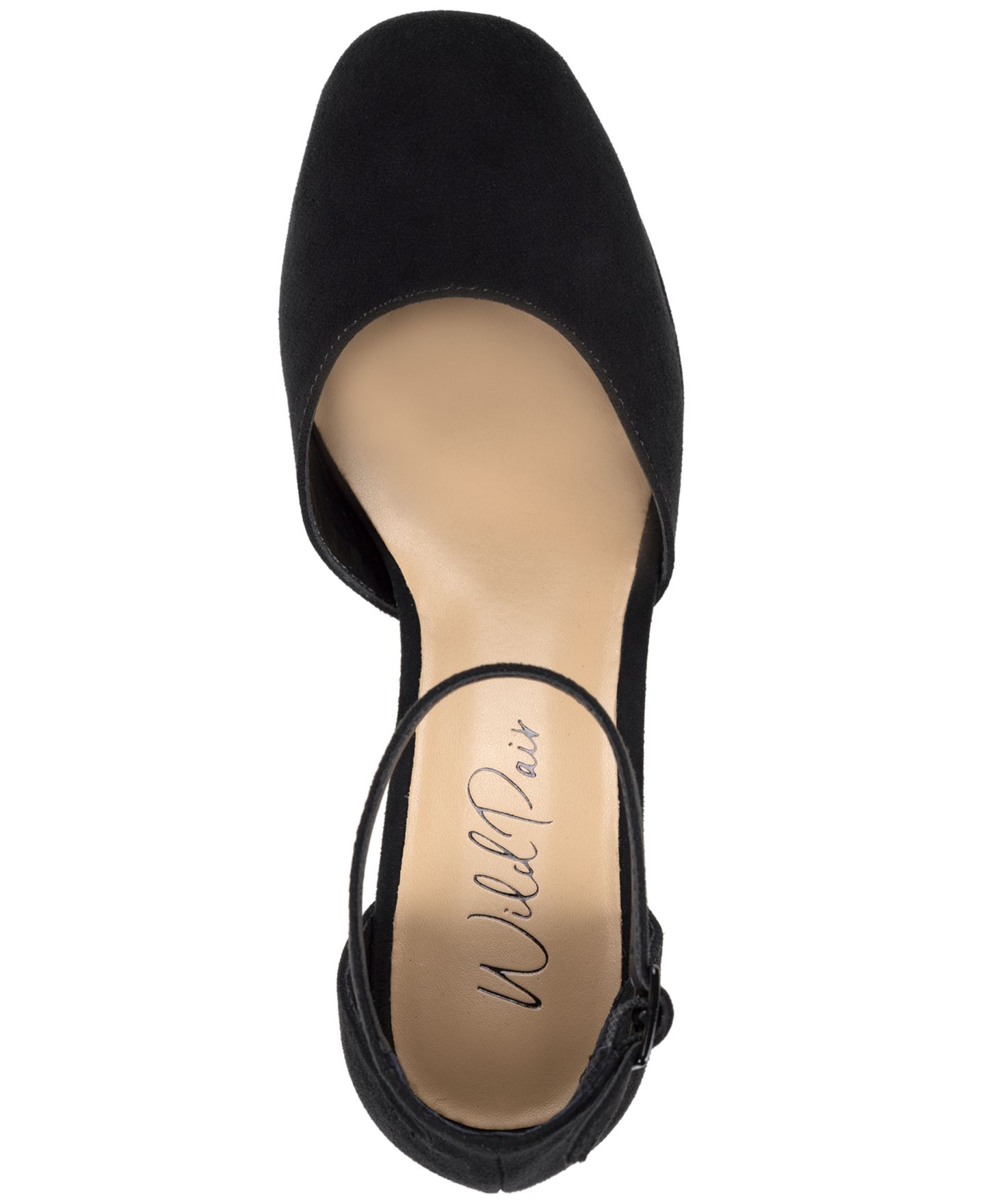 Женские туфли Wild Pair Twyyla Platform Block Heel Dress Pumps, цвет: Чёрный — фото 4