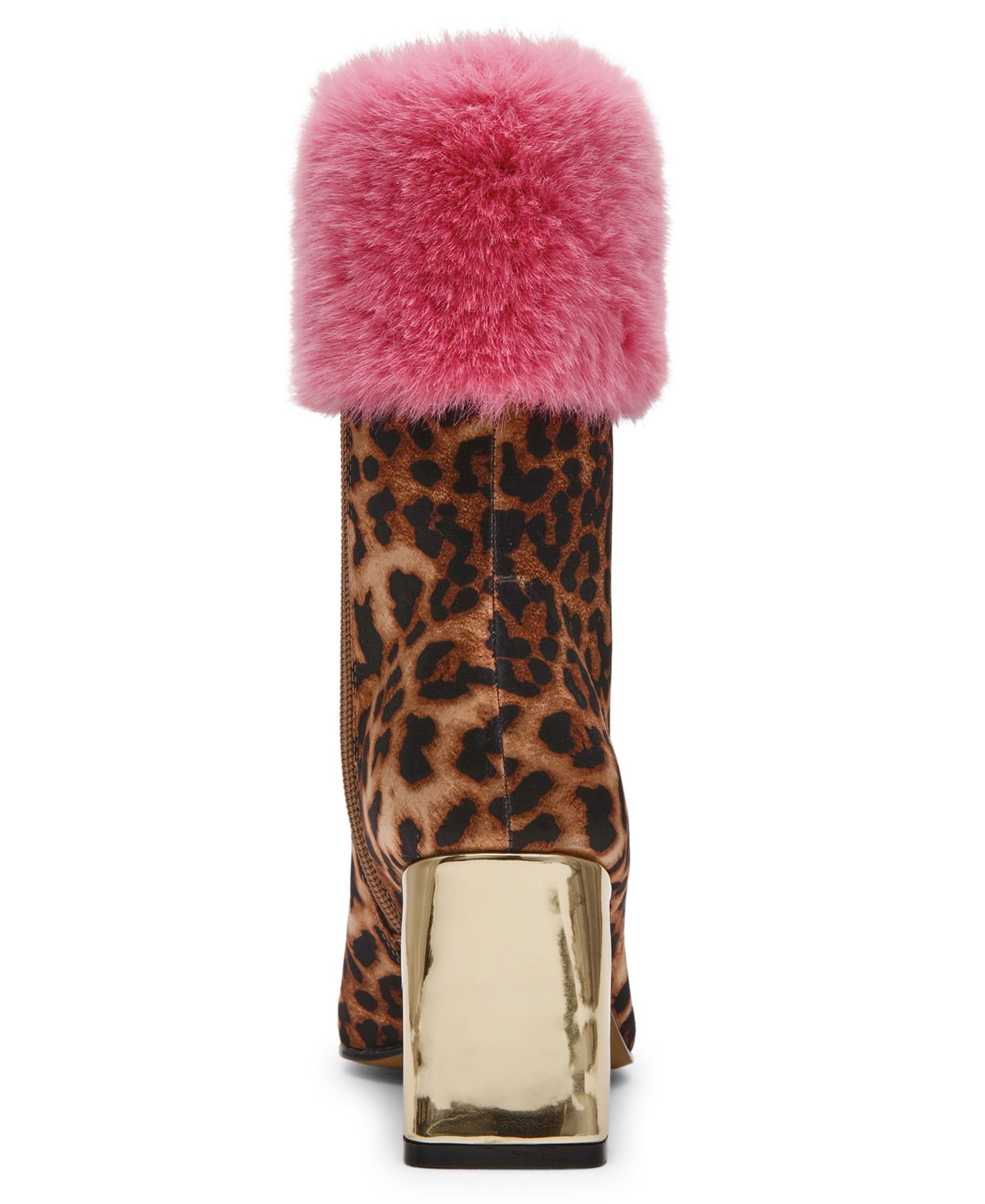 x Paris Hilton Women's Vita Pom Pom Square Toe Dress Booties
