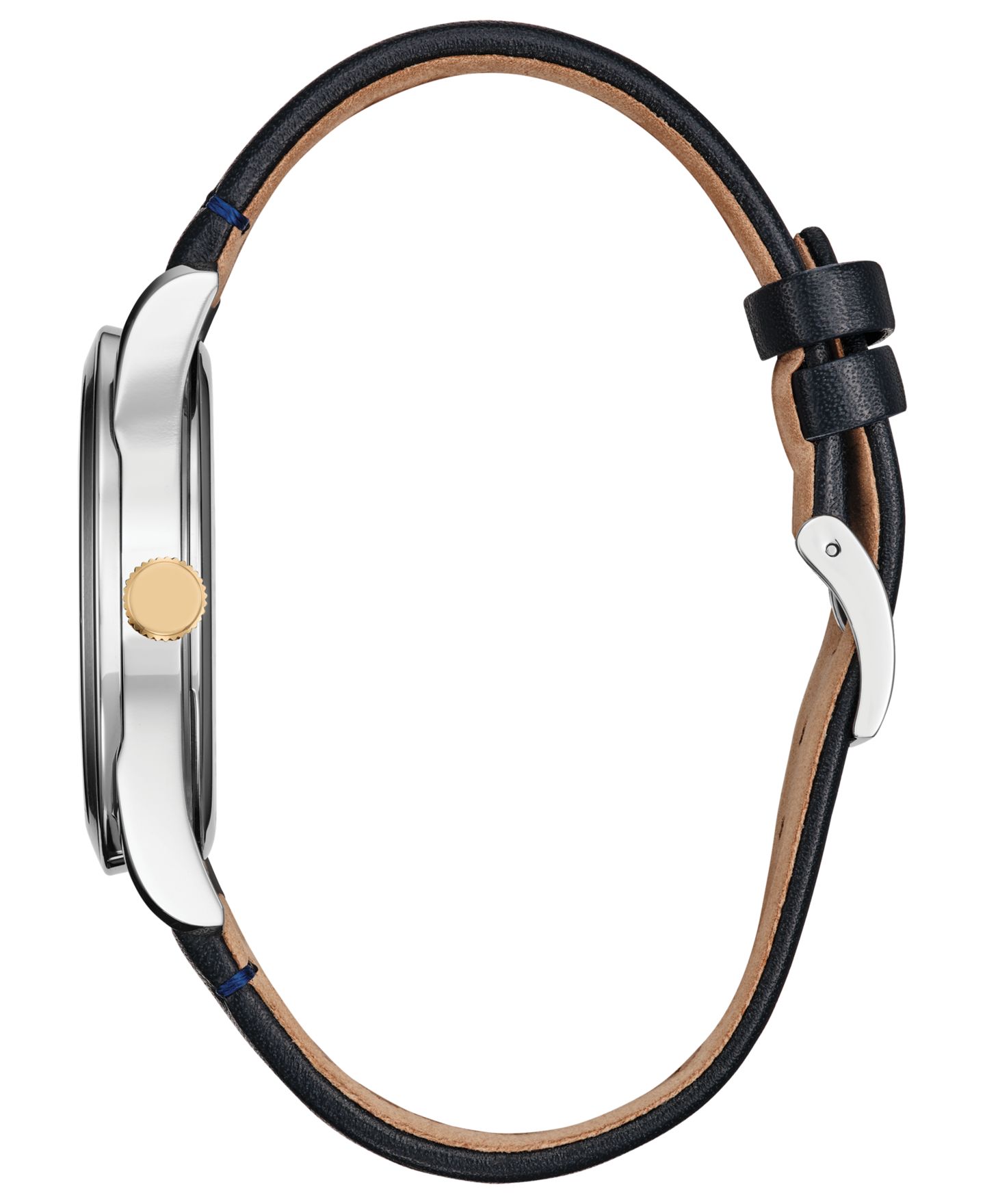 Часы Citizen Disney Macy's Unisex Sorcerer's Apprentice Mickey Blue Leather Strap Watch 40mm, Created for Macy's — фото 3