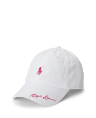 Men's Pink Pony Twill Ball Hat