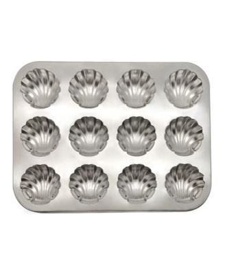 Stainless Steel 10.5" Scallop Shell Madeleine Pan