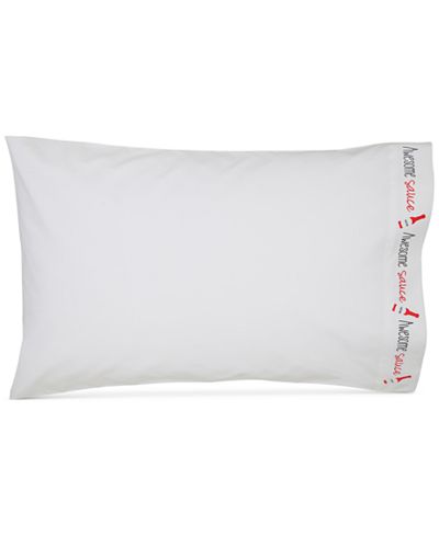 ChatterBox Awesome Sauce Standard Pillowcase, 200 Thread Count 100% Cotton