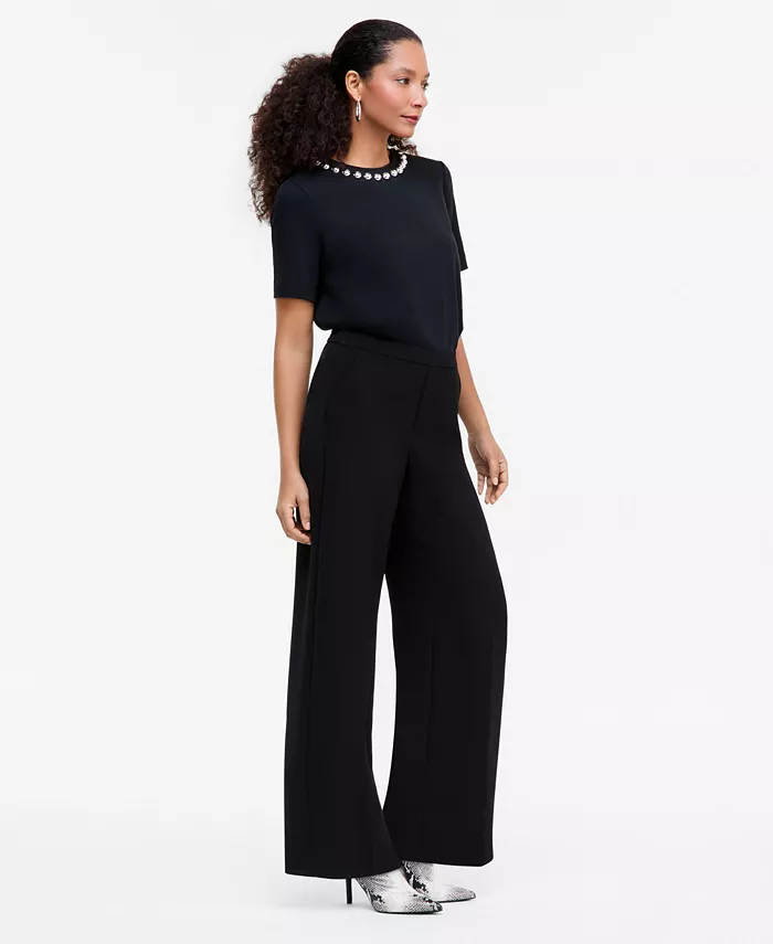Women's High-Rise Wide-Leg Pull-On Pants - thumbnail 8