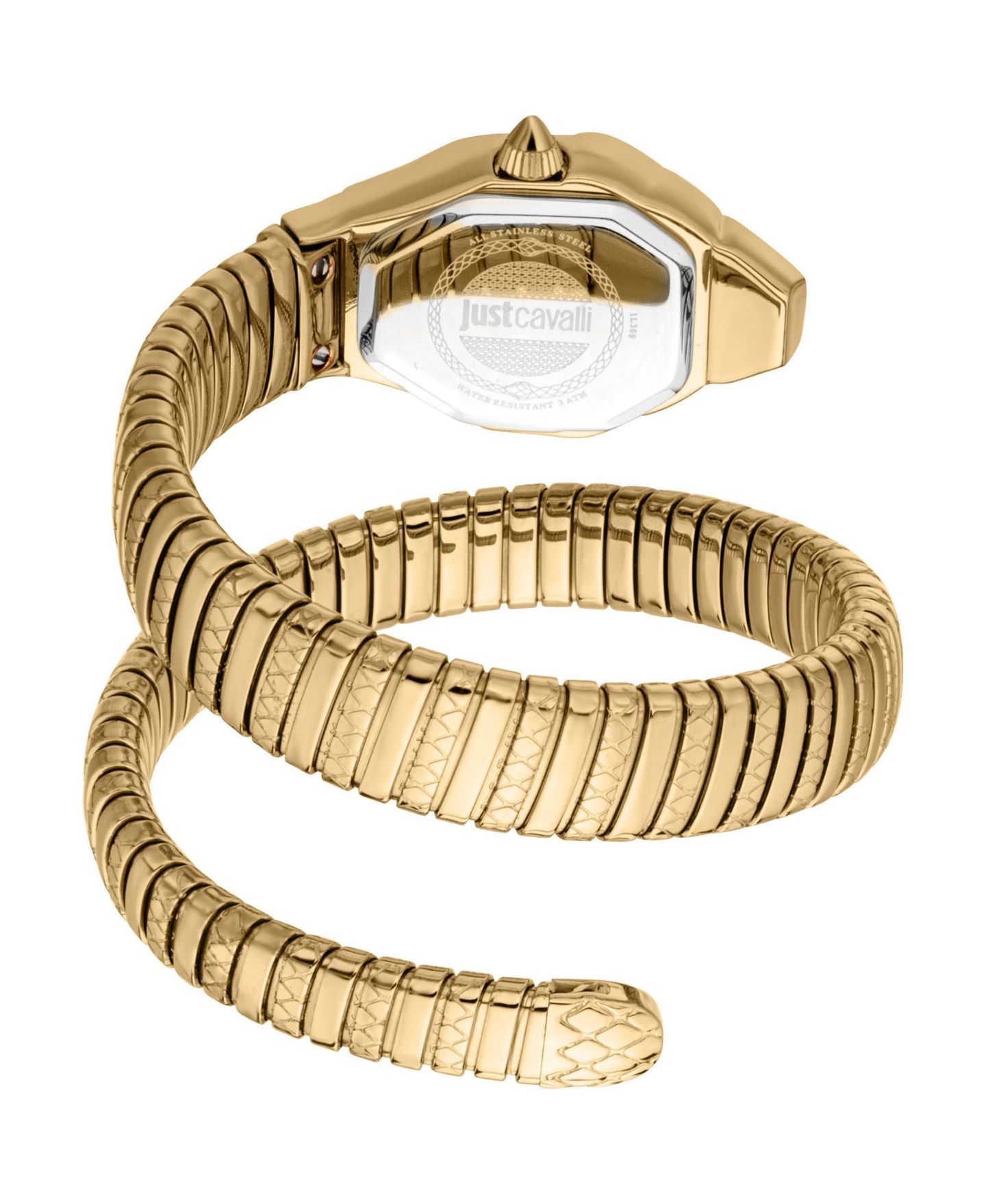 Женские часы Just Cavalli Aria Quartz IP Stainless Steel Bracelet Watch, цвет: Золотой — фото 2