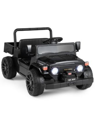12V Electric Ride-On Truck with Remote Control and Dump Bed, Ages 3+