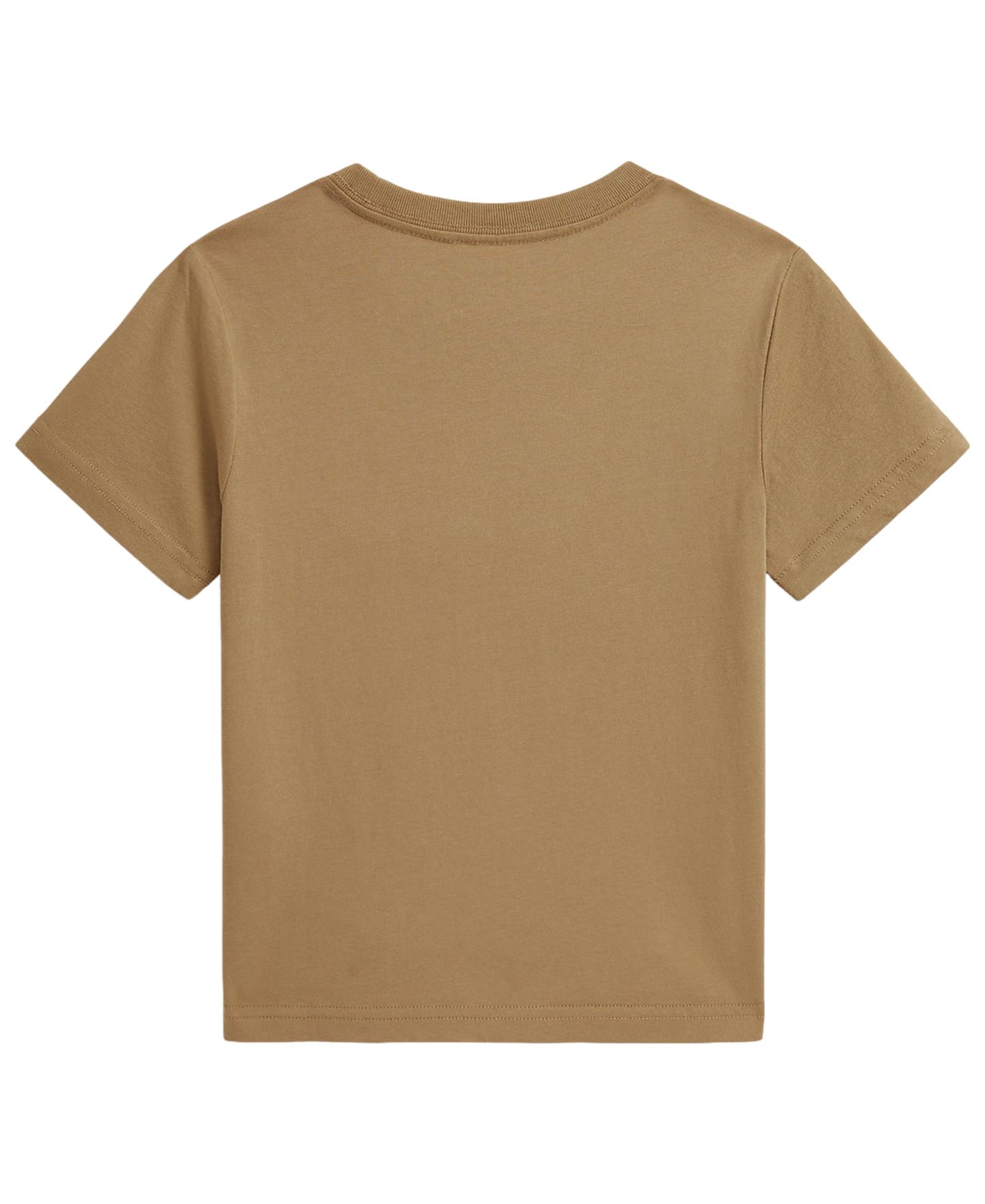 Футболка Polo Ralph Lauren Logo Cotton Jersey T-Shirt для мальчиков, цвет: Верблюжий — фото 2