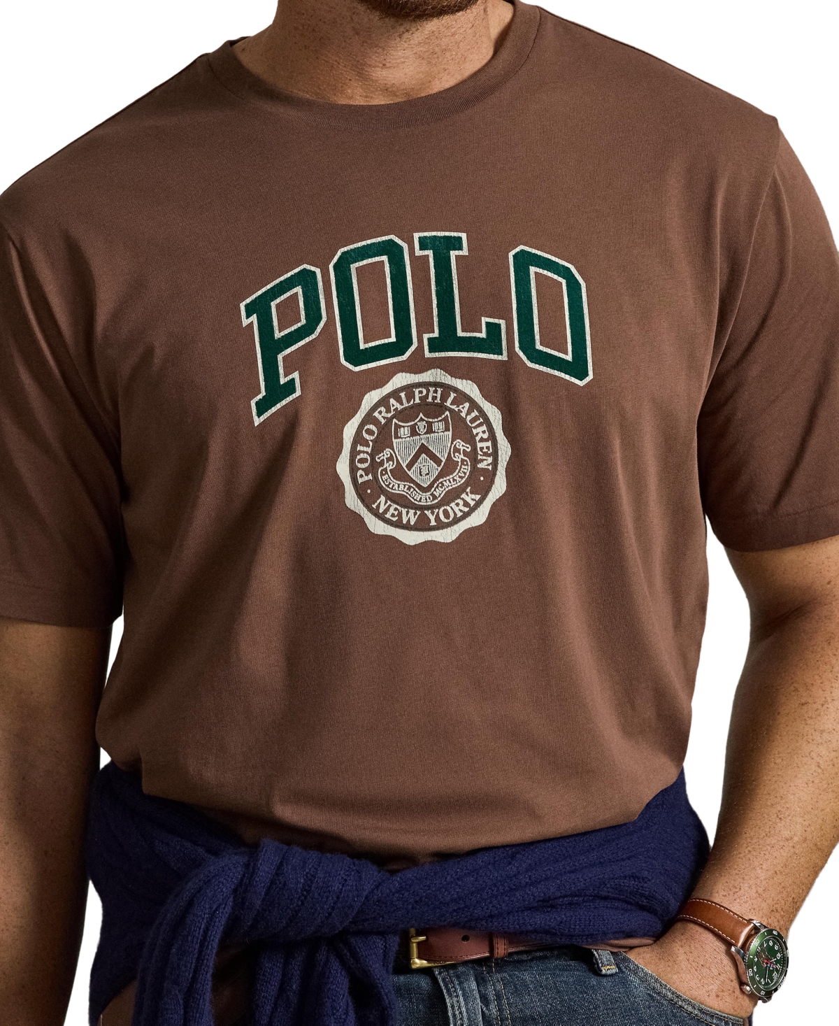 Polo Ralph Lauren Men's Big & Tall Logo Jersey T-Shirt