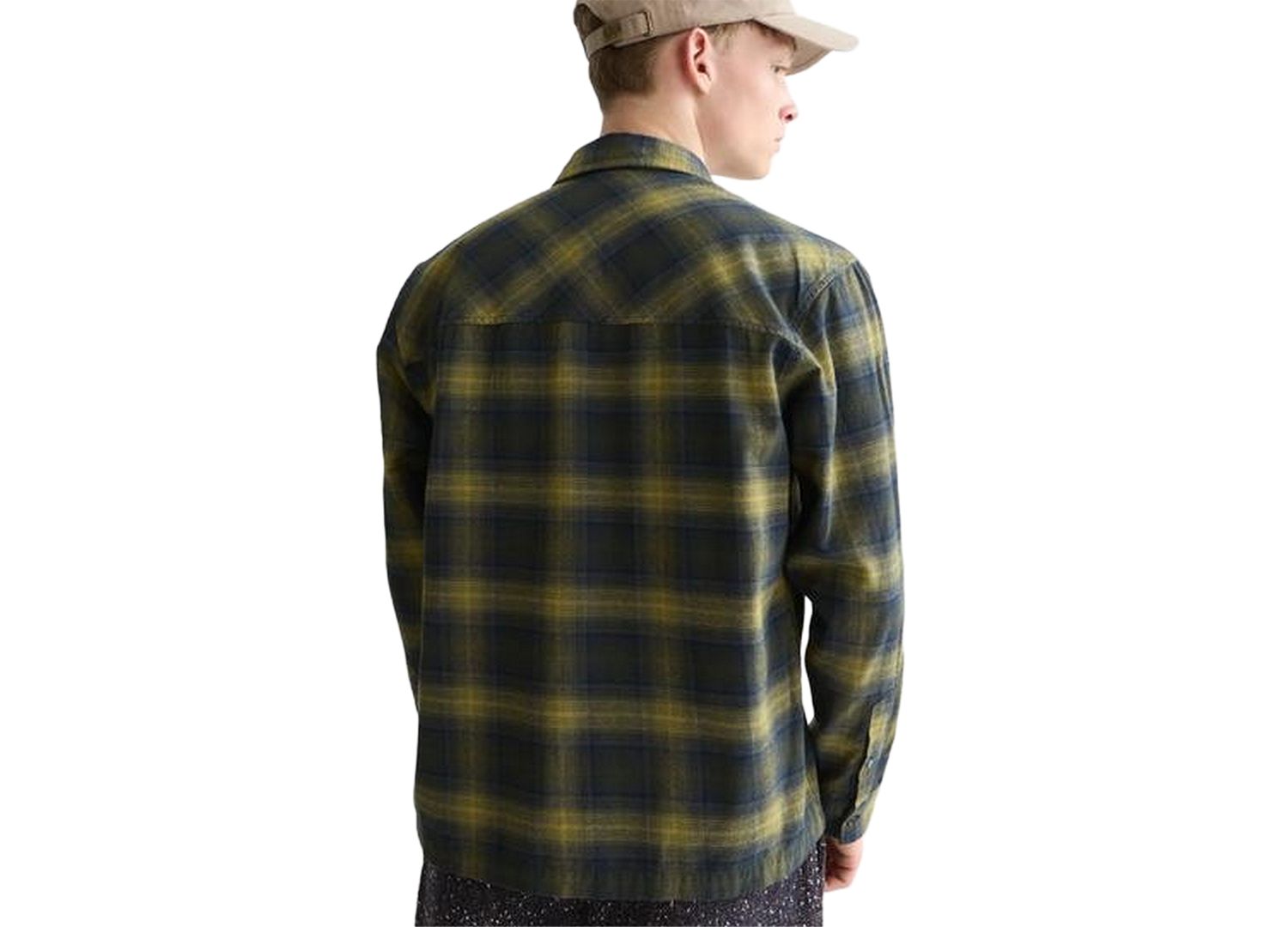 Men's Flannel Checked Regular-Fit Shirt