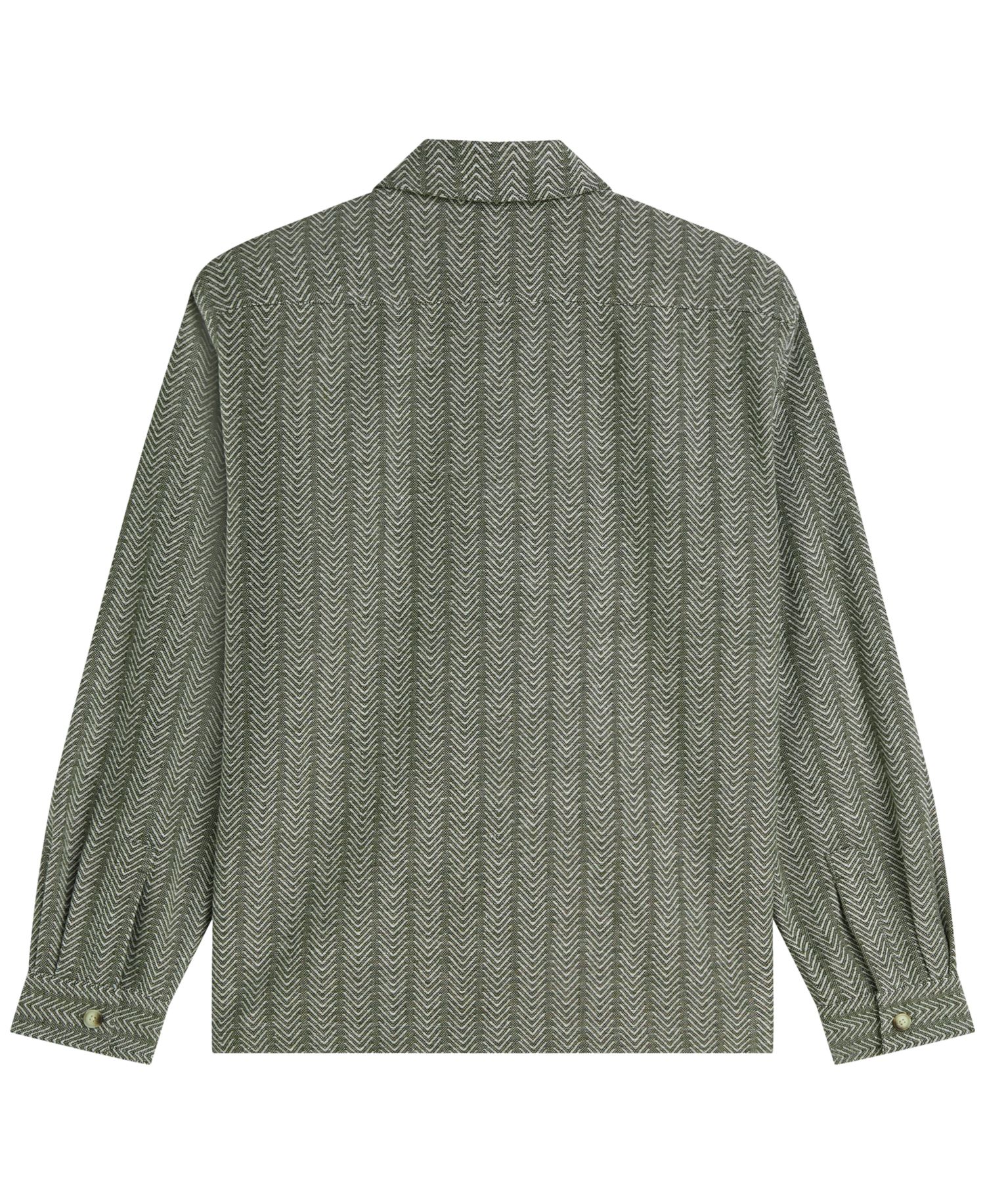Men's Jacquard Relaxed-Fit Shirt