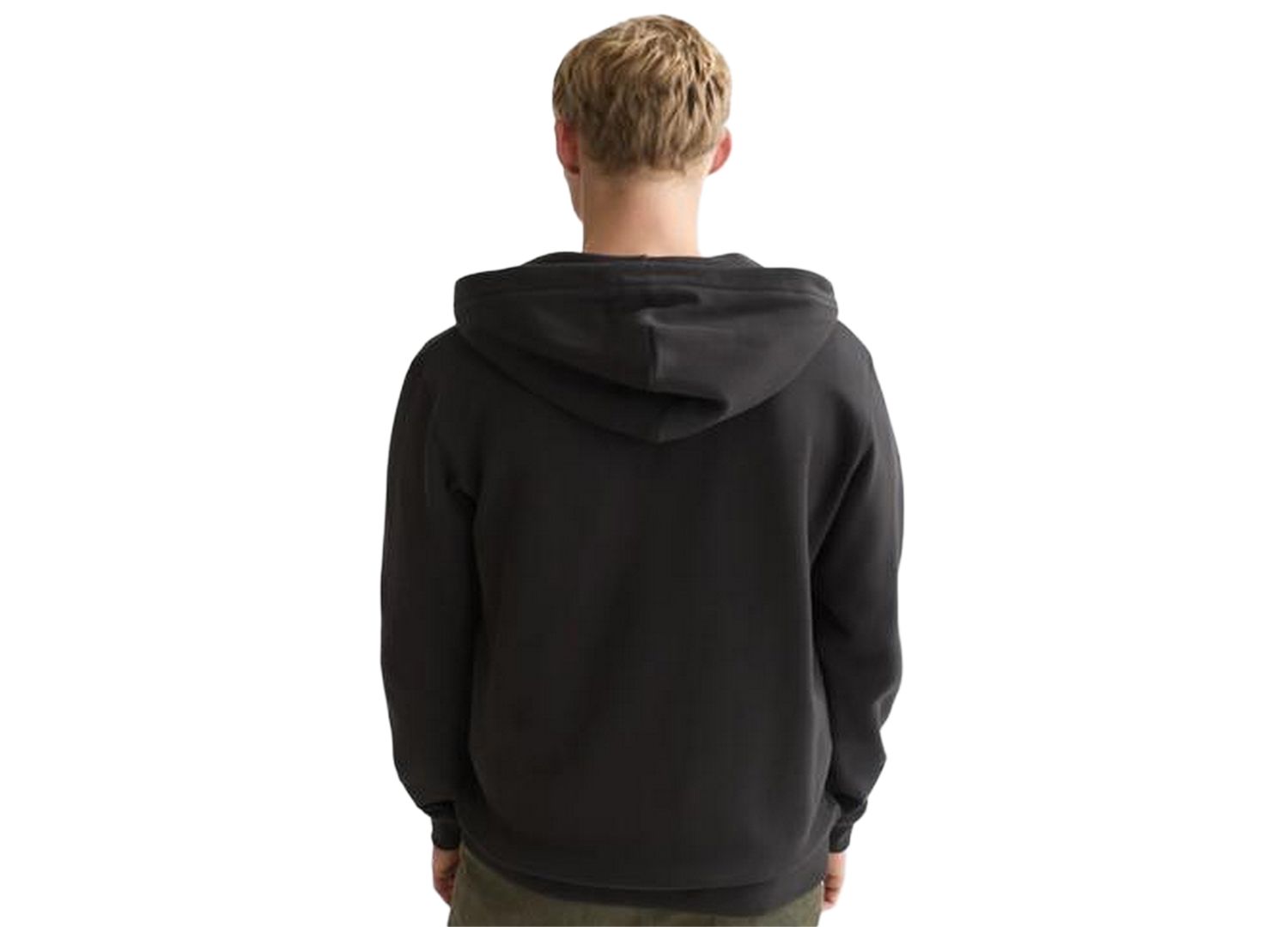 Men's Logo Badge Full-Zip Hoodie