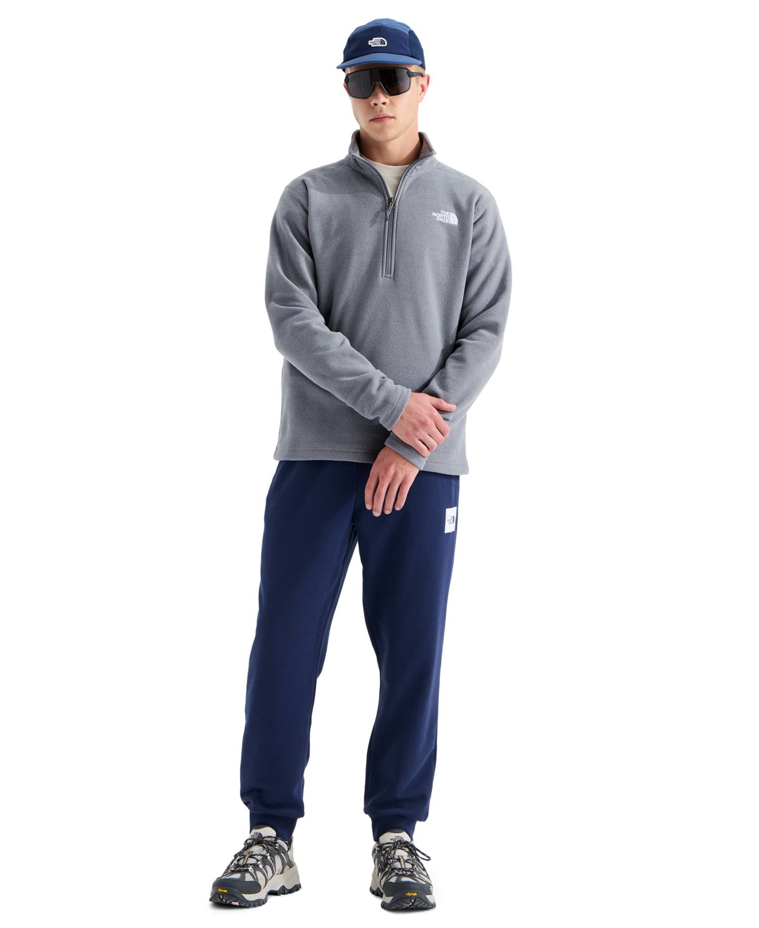 Men's Textured Cap Rock Quarter-Zip Sweatshirt