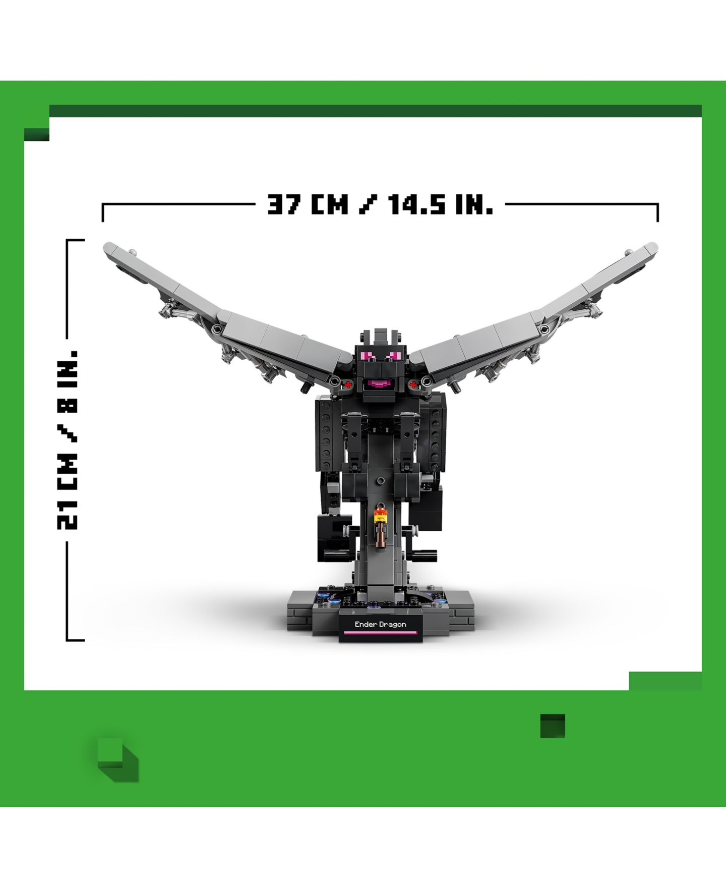 Детские конструкторы LEGO® Minecraft The Ender Dragon Building Toy 21595, 710 Pieces — фото 2