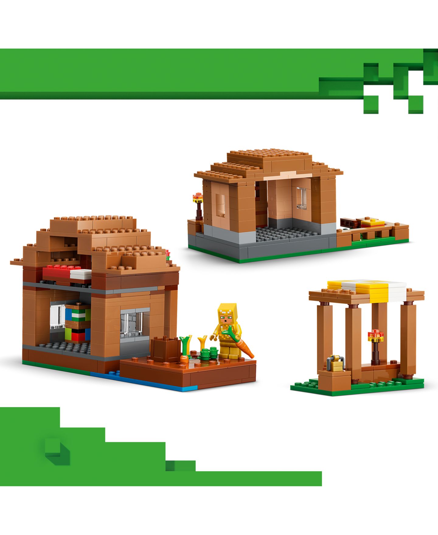Детские конструкторы LEGO® Minecraft Evoker Village Attack 21596, 607 Pieces — фото 2