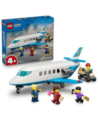 City Passenger Jet 60492 118-Piece Building Set, Ages 4+