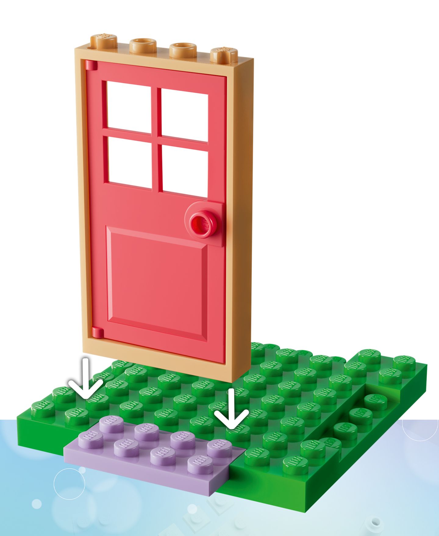 Детские конструкторы LEGO® Gabby’s Dollhouse Kitty Fairy’s Garden House 11212, 103 Pieces — фото 3