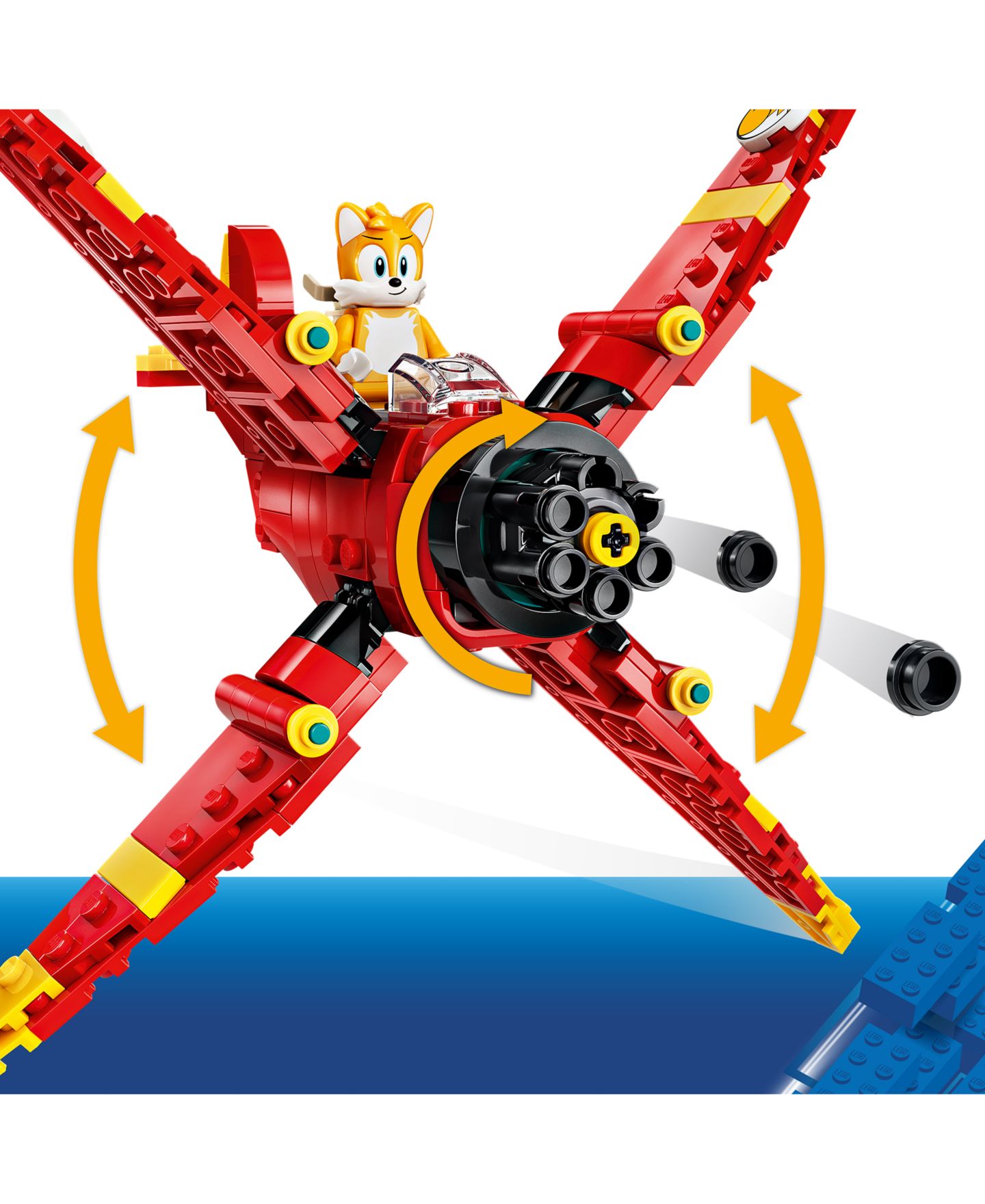 Детские конструкторы LEGO® Sonic the Hedgehog Tails’ Tornado-1 77119, 310 Pieces — фото 2