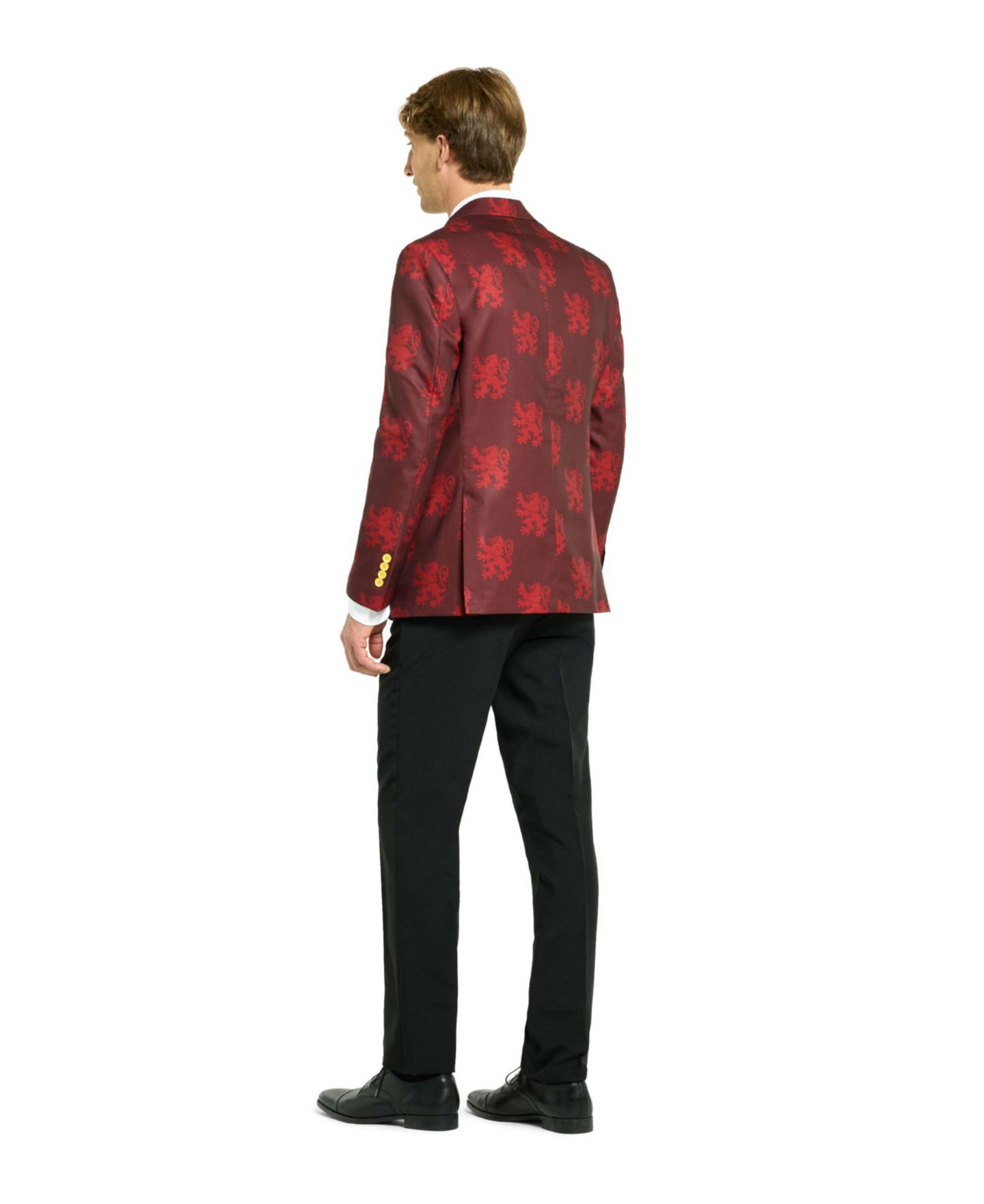 Мужские брюки OppoSuits Harry Potter Premium Halloween Costume - House Gryffindor - Slim Fit Suit - Includes Blazer, Pants and Tie — фото 2