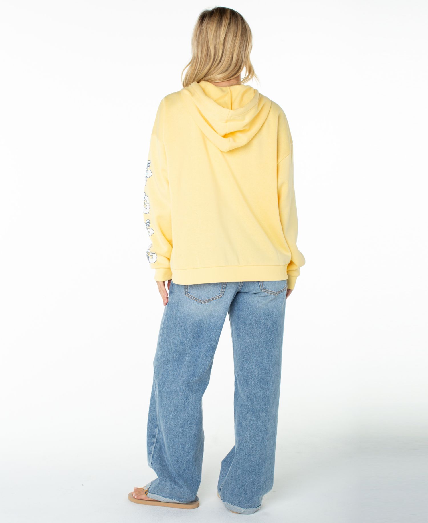 Women's Sundown Full-Zip Oversized Graphic Hoodie