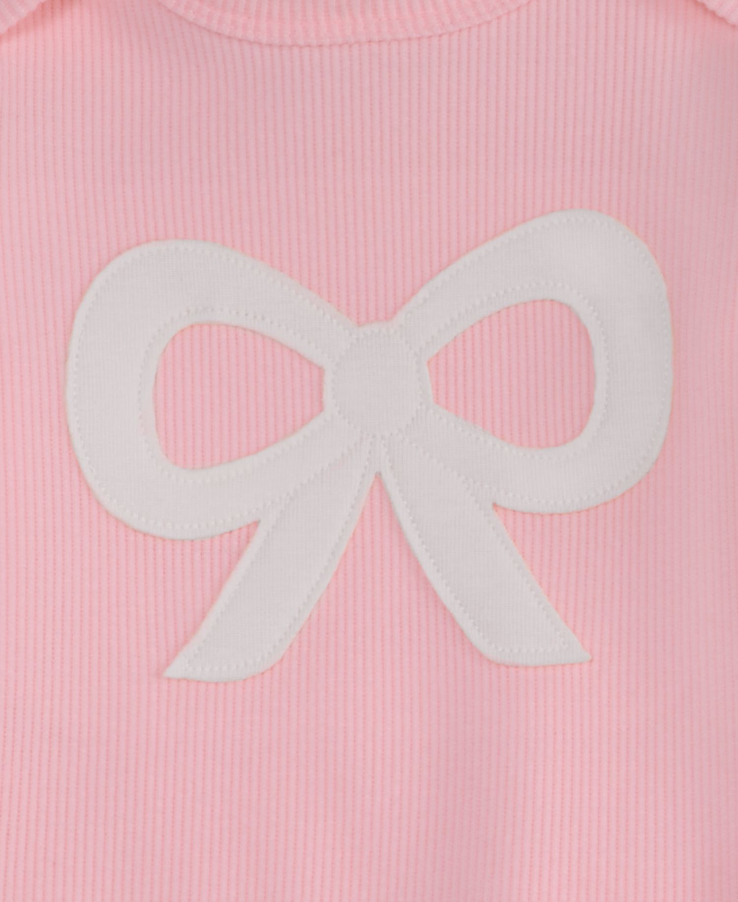 Baby Girls' 0M-24M Bow Bodysuit and Leggings, 2-Piece Set