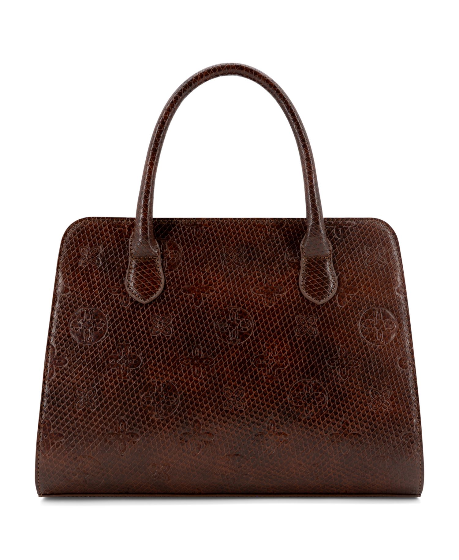 Nyla Structured Medium Satchel Handbag