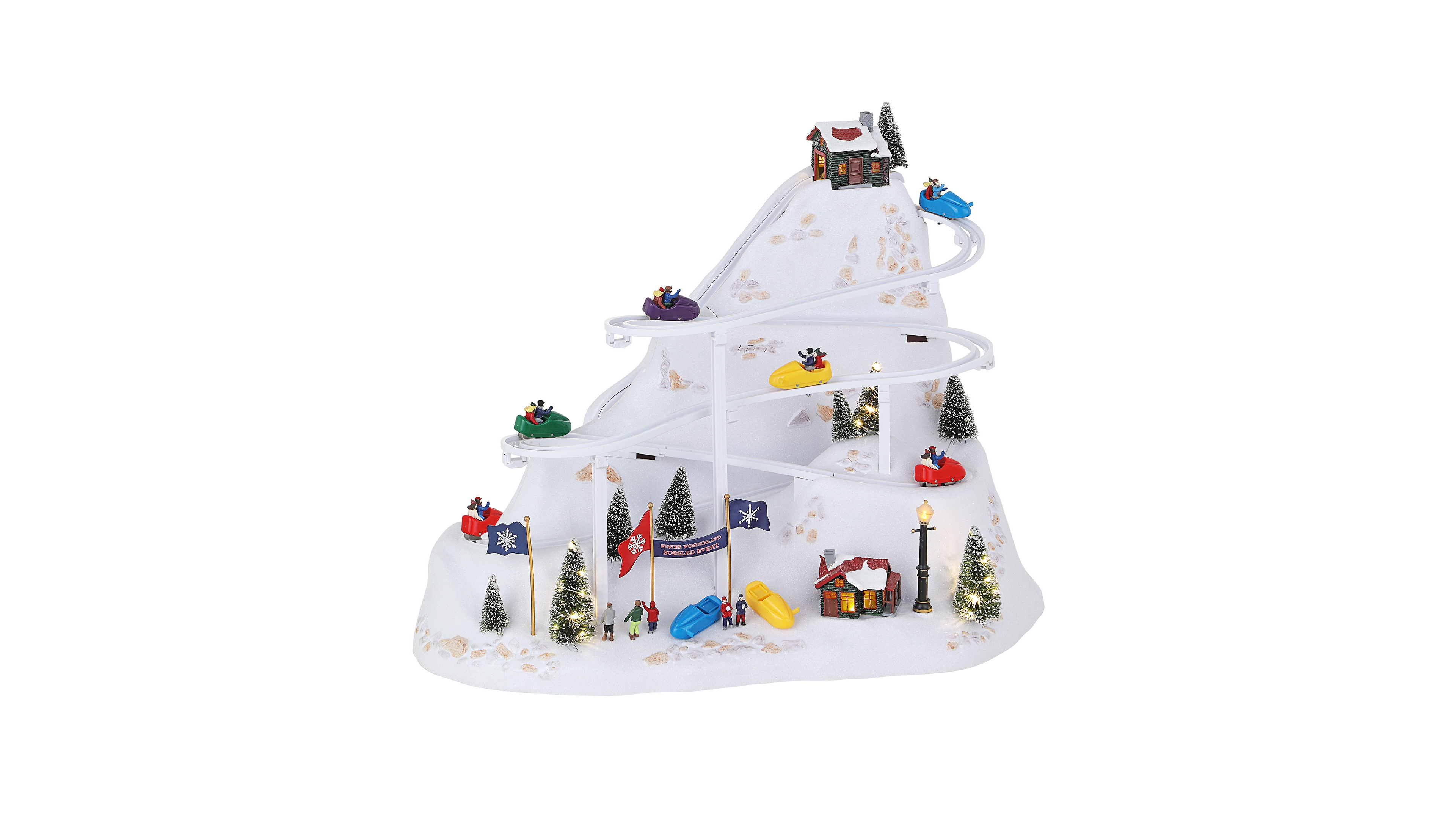 Mr. Christmas Winter Wonderland 18" Bobsled Ride