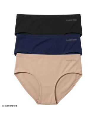 Women's Brief True Solutions Light Weight Microfiber Basics 3 Pack Panties