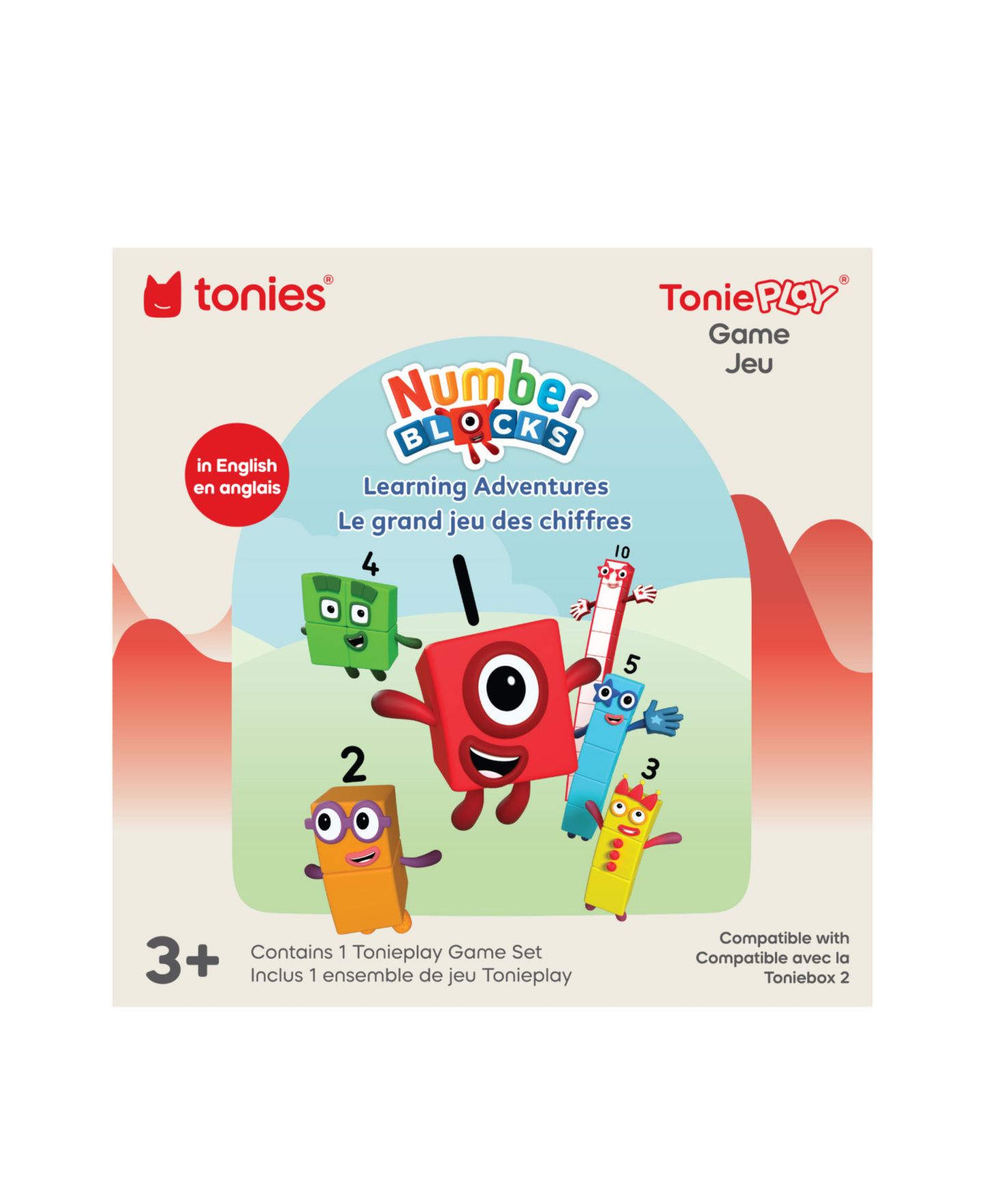 Детская игрушка Tonies Tonieplay Numberblocks Learning Adventures Counting and Number Recognition Game, Ages 3+ — фото 3