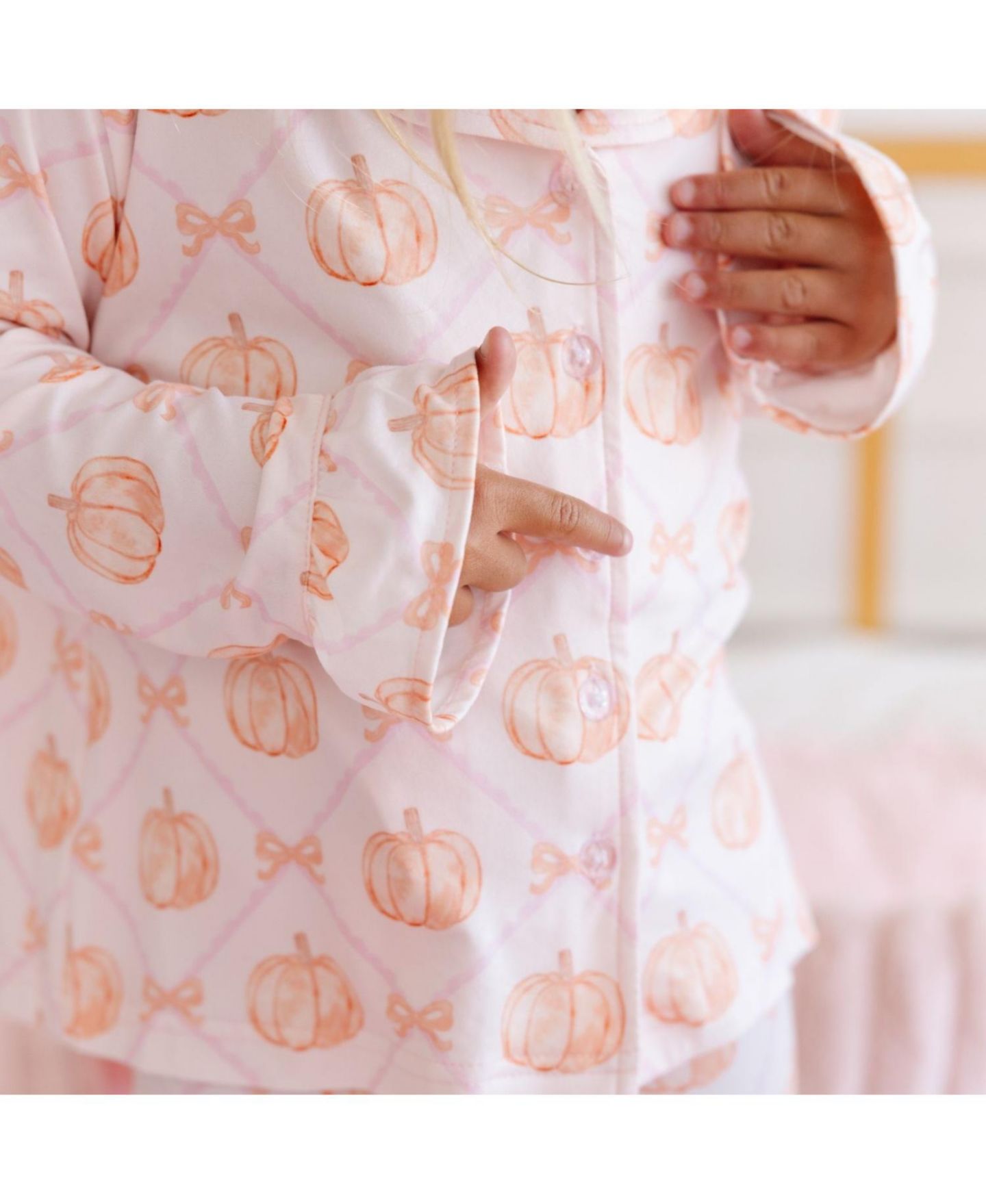 Sweet Wink Big Girls Pumpkin Trellis Lounge Set, цвет: Оранжевый — фото 5