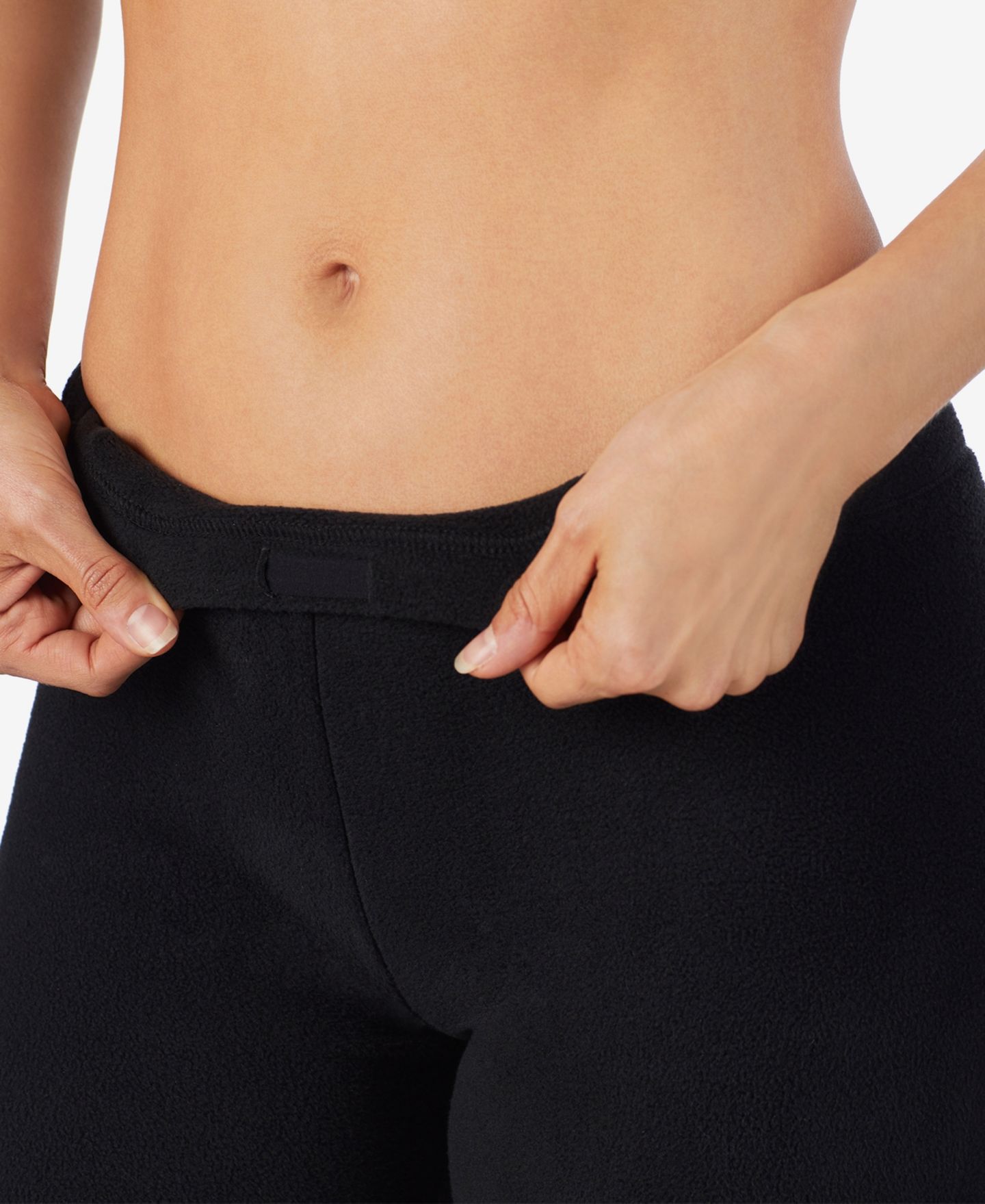 Женские флисовые легинсы Cuddl Duds Fleecewear стрейч, цвет: Чёрный — фото 3