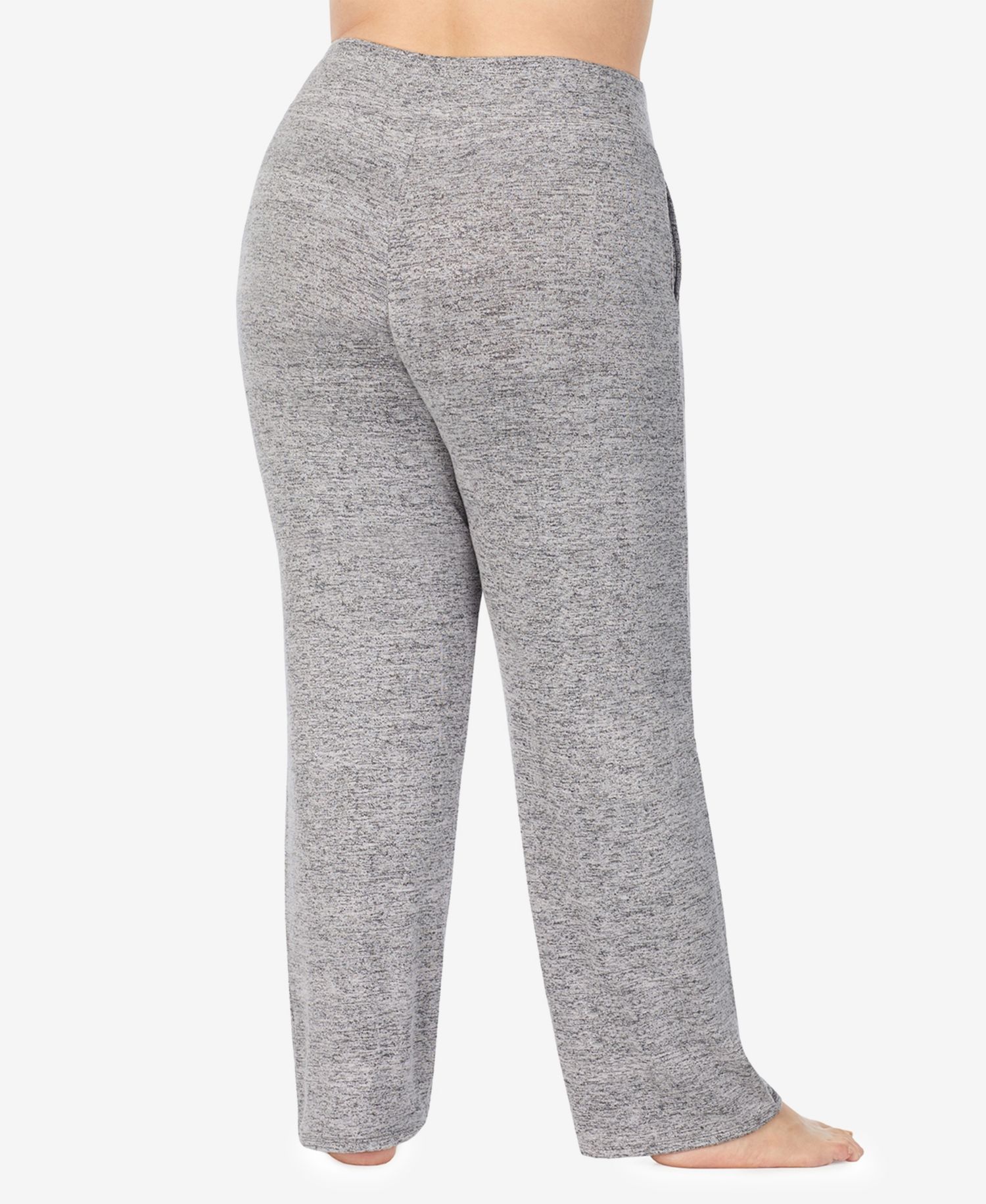 Plus Size SoftKnit Sweater-Knit Lounge Pants