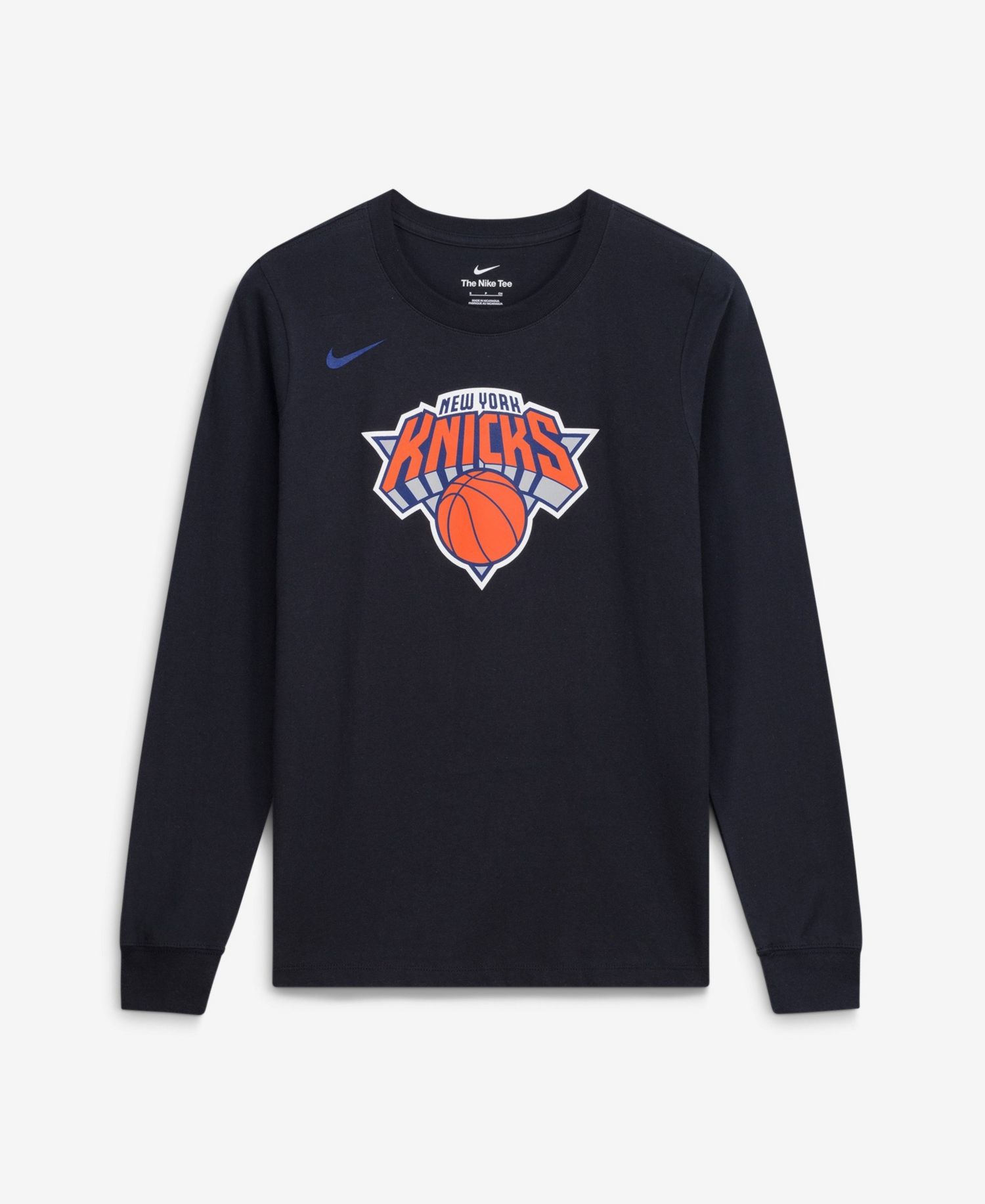 Women's New York Knicks Long-Sleeve Crewneck T-Shirt