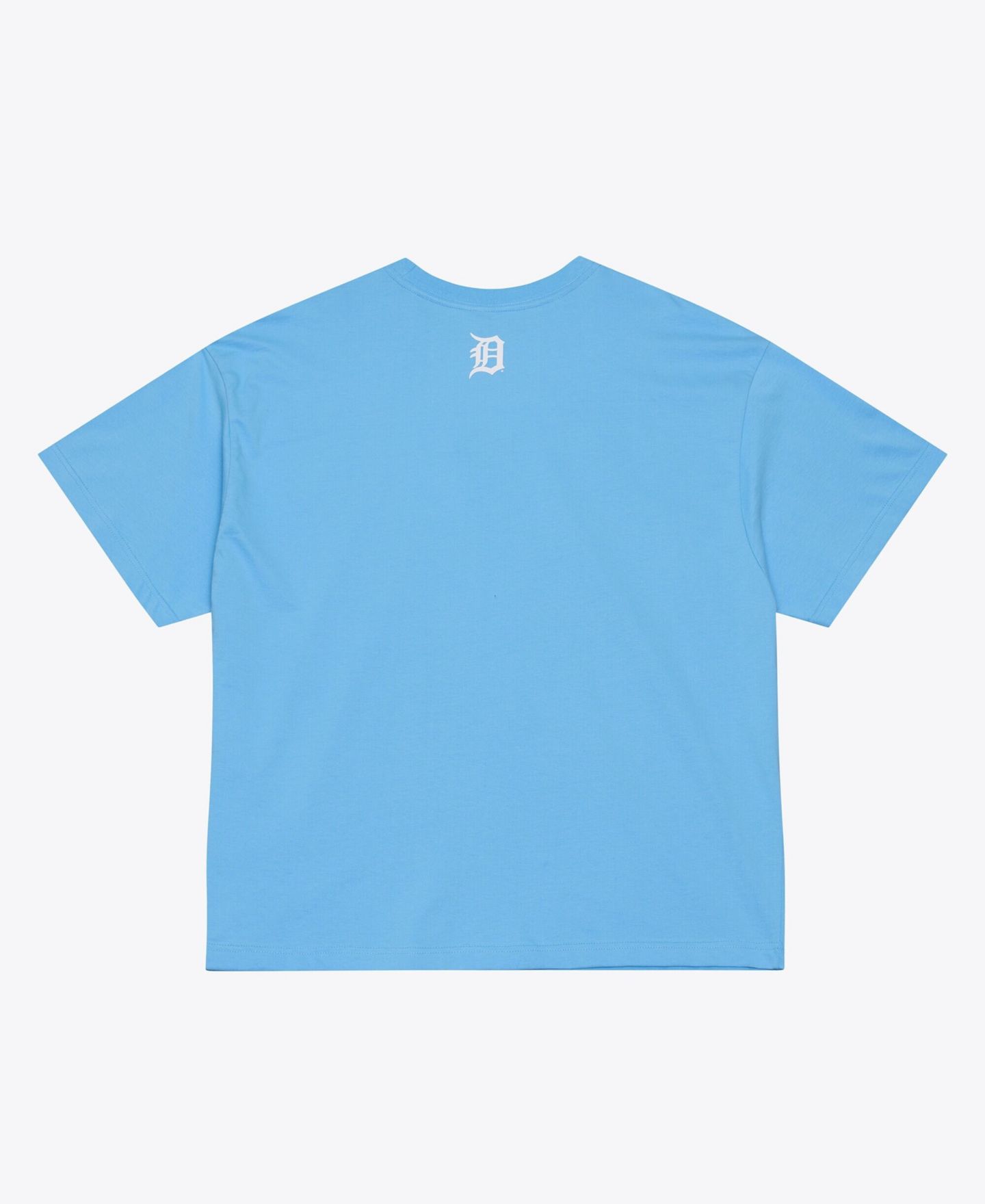 Мужская футболка Mitchell & Ness Light Blue Detroit Tigers Insignia Premium — фото 2