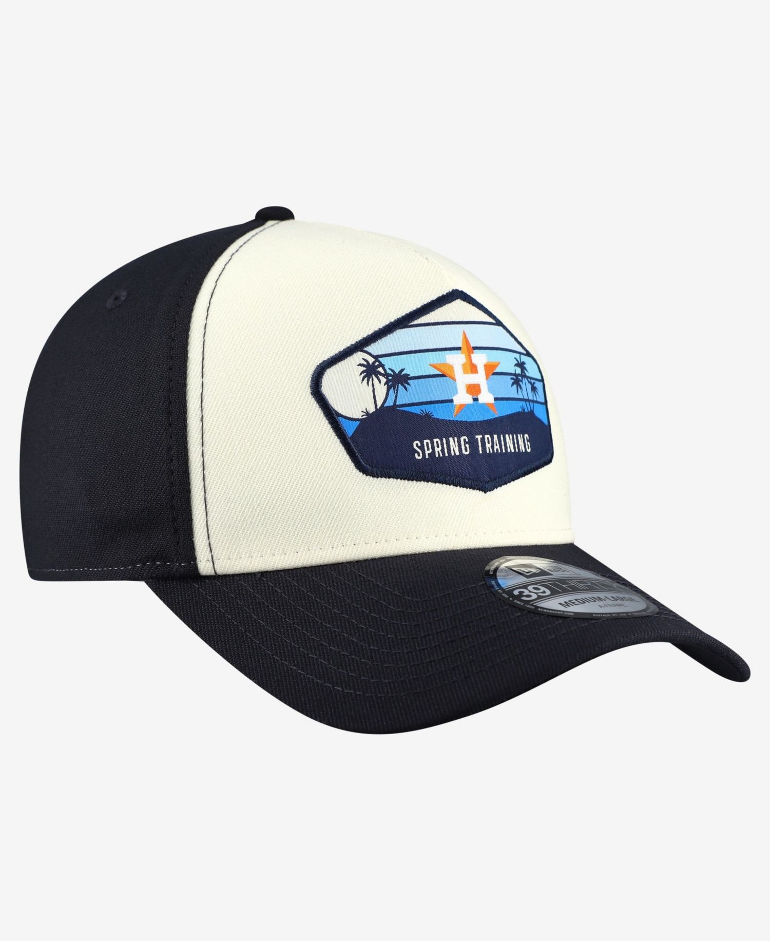 Men's Stone Houston Astros 2026 Spring Training Fan Pack Gradient 39THIRTY Flex Hat
