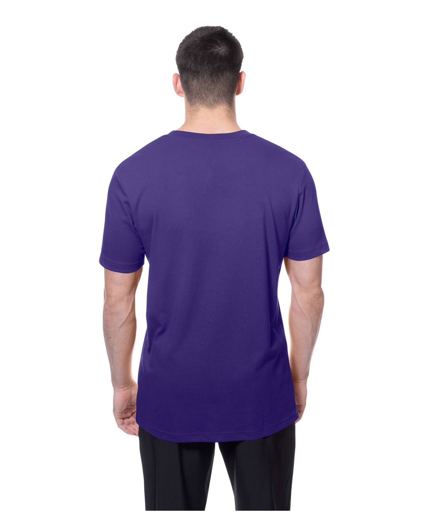 Мужская футболка New Era Purple Minnesota Vikings Combine Authentic Training Throwback — фото 3