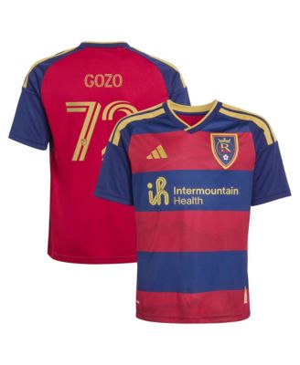 Big Boys and Girls Zavier Gozo Red Real Salt Lake 2026 The Switchback Replica Jersey