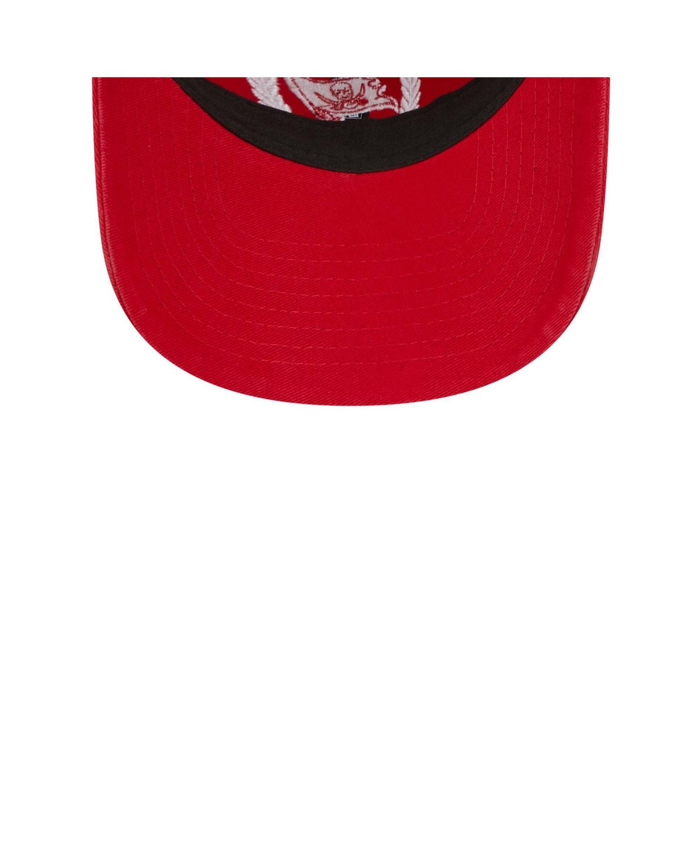 Женские кепки New Era Red Tampa Bay Buccaneers Leaves 9TWENTY Adjustable Hat — фото 5