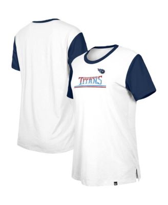 Women's Tennessee Titans Third Down Color Block Side Splits T-Shirt