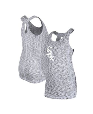 Women's Chicago White Sox Space-Dye Keyhole Back Tank Top