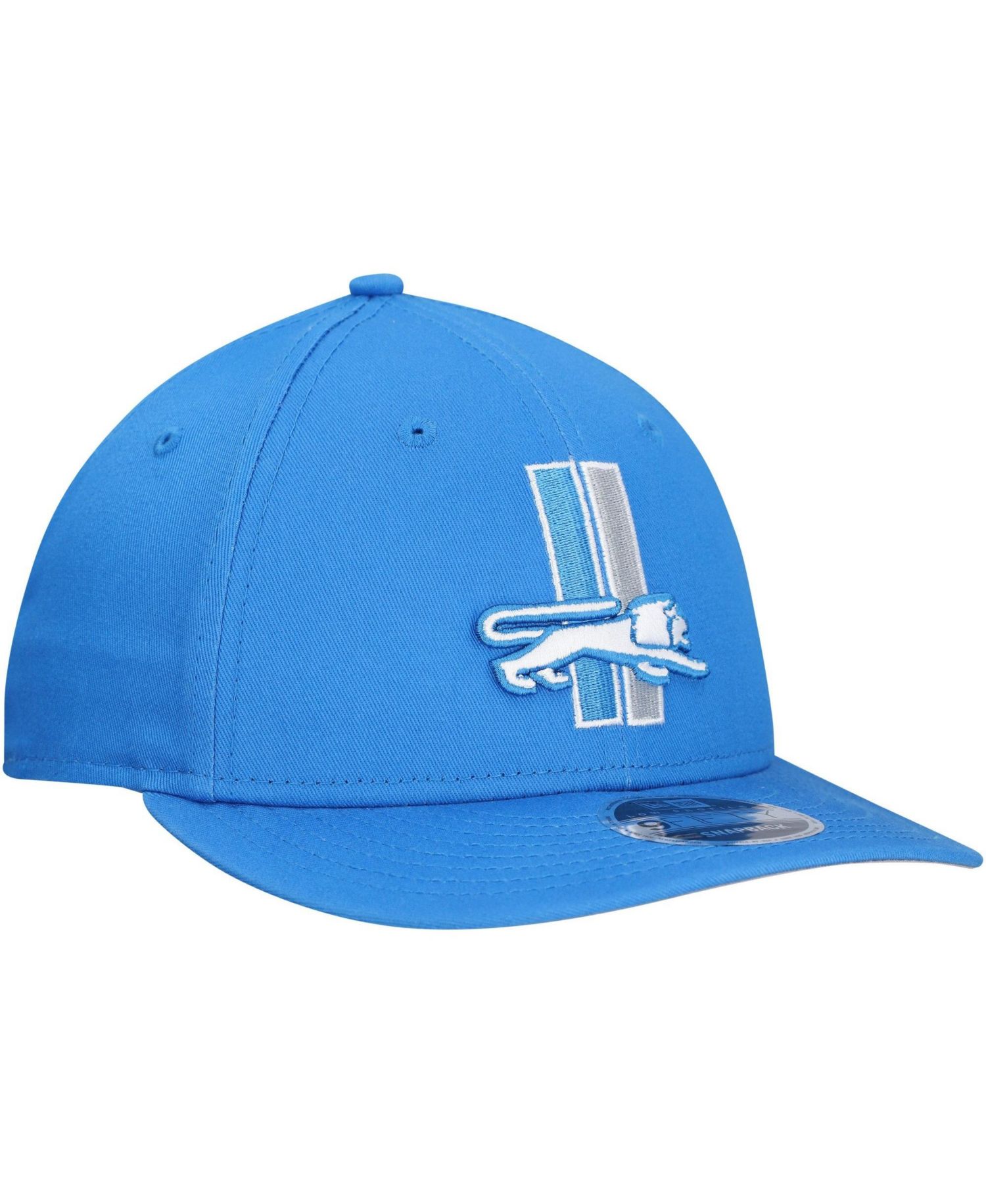 Men's Blue Detroit Lions Main Low Profile 9FIFTY Snapback Hat