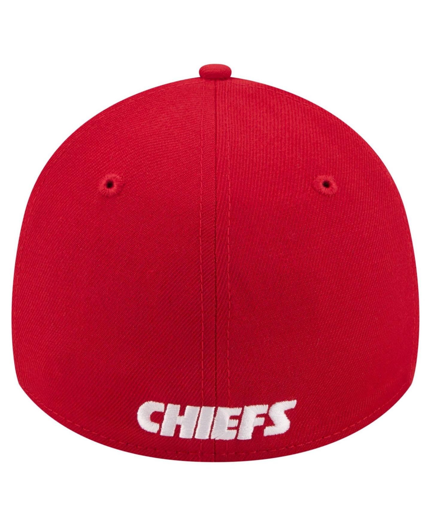 Мужская кепка New Era Red Kansas City Chiefs Core Team 39THIRTY Flex Hat — фото 4