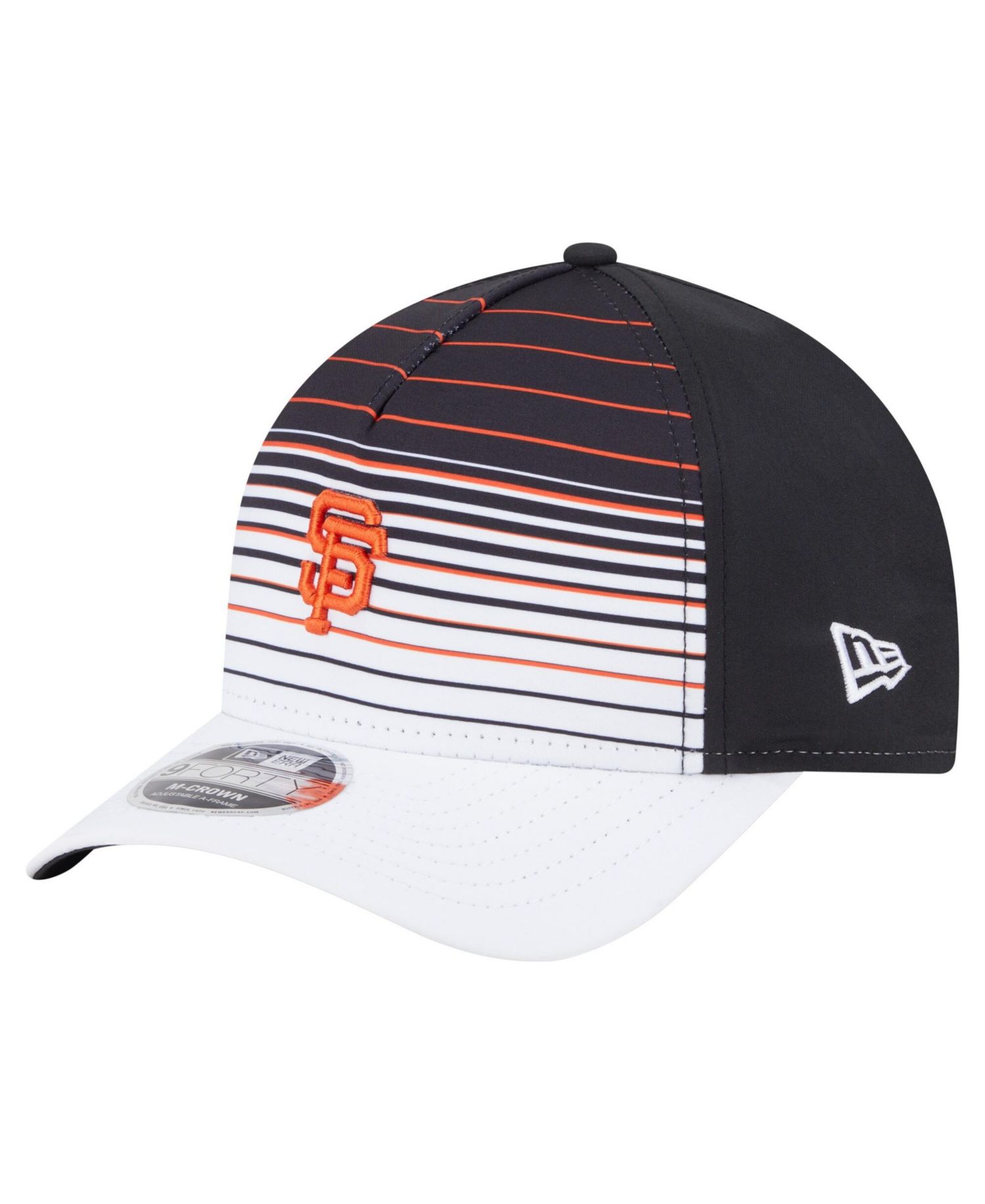 Men's Black San Francisco Giants Gradient 9FORTY M-Crown Adjustable Hat